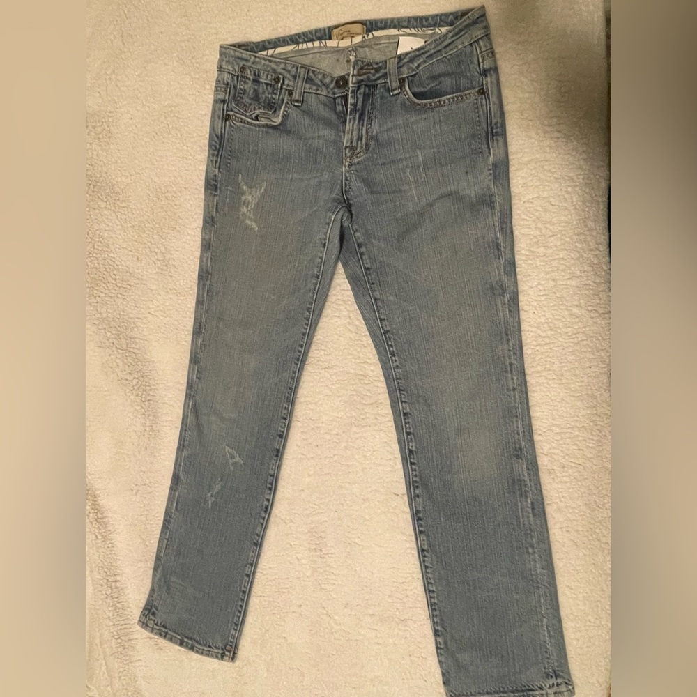 Low Rise, Straight Leg Jeans - image 3